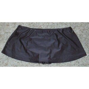 Womens Swim Skirt Apt 9 Brown Swimsuit Attached Bikini Brief Bottoms-sz 12